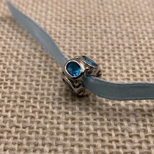 Chamilia Aquamarine Sterling Silver Bead Charm